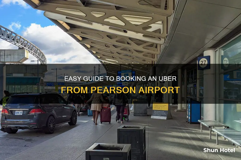 how to get an uber from pearson airport