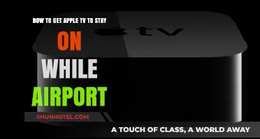 Keep Apple TV Active During Airport Mode: A Simple Guide