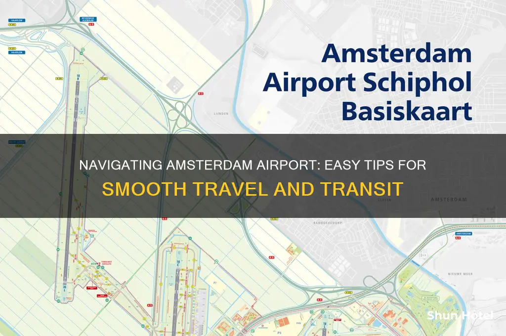how to get around amsterdam airport