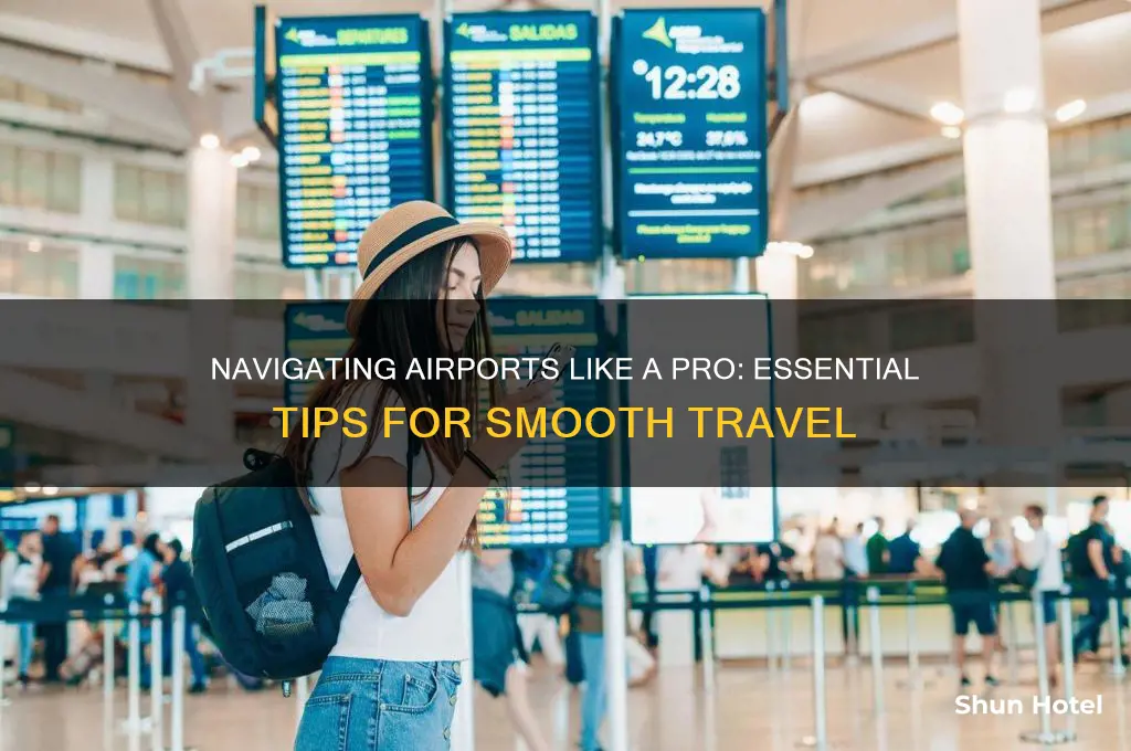 how to get around an airport