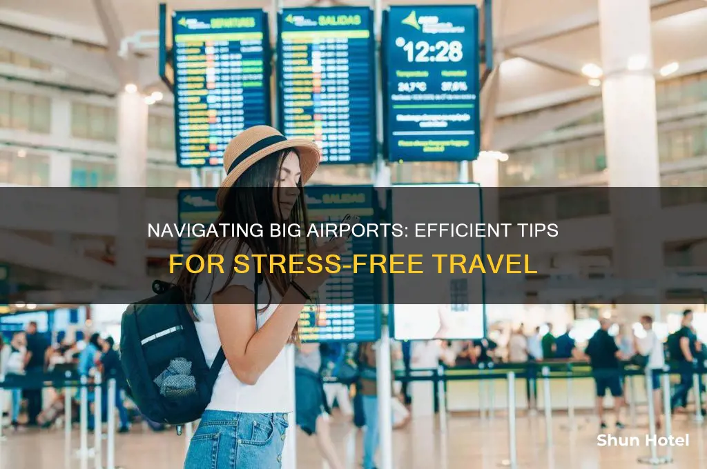 how to get around big airports