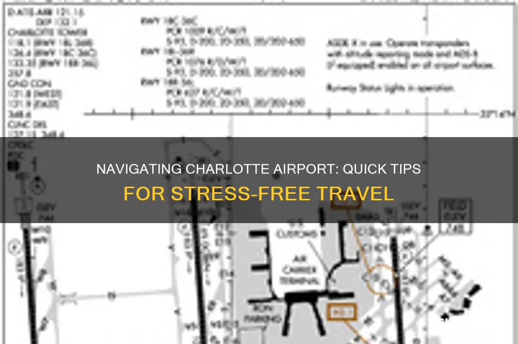 how to get around charlotte airport