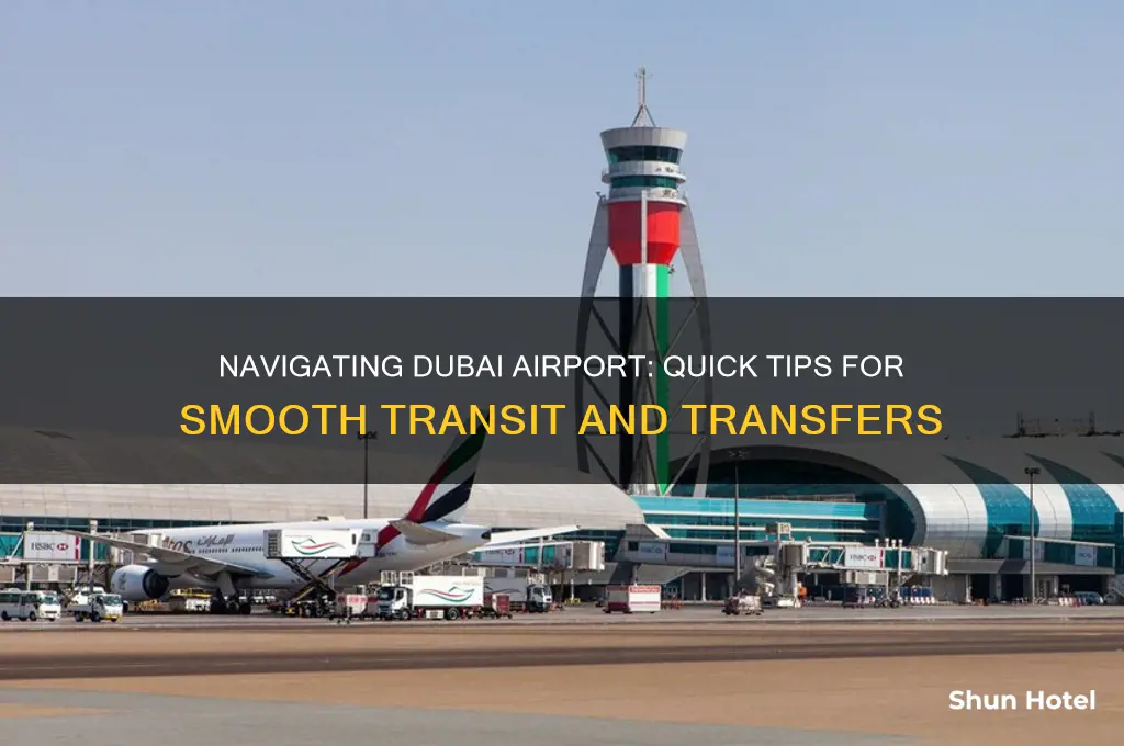 how to get around dubai airport