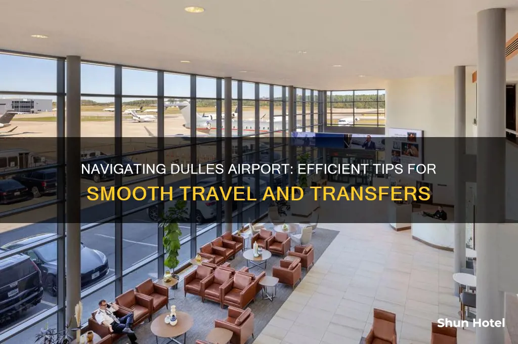 how to get around dulles airport