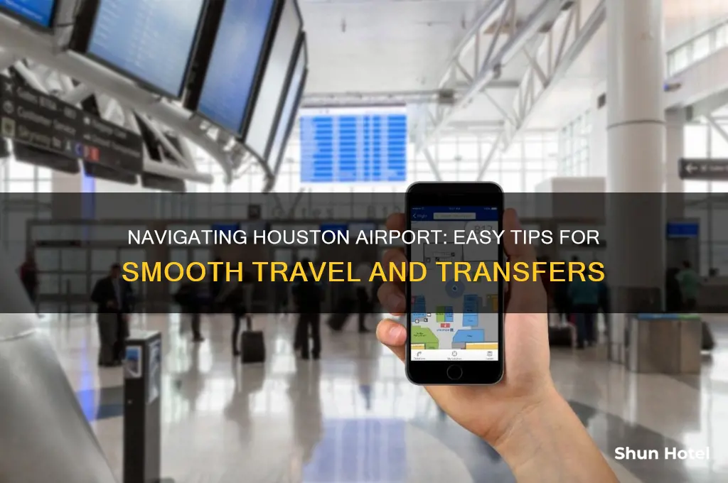 how to get around houston airport