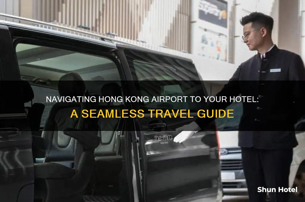how to get around in hong kong airport to hotel