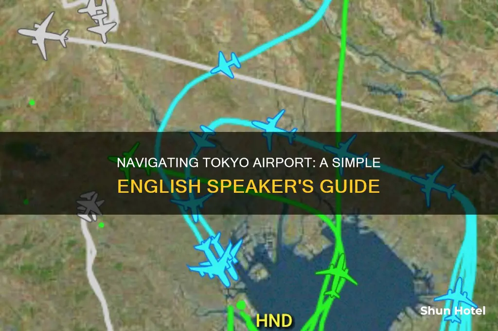 how to get around in tokyo airport for english speaker