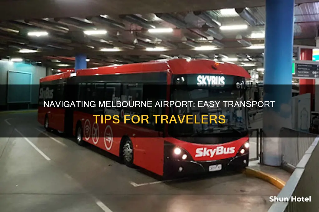 how to get around melbourne airport