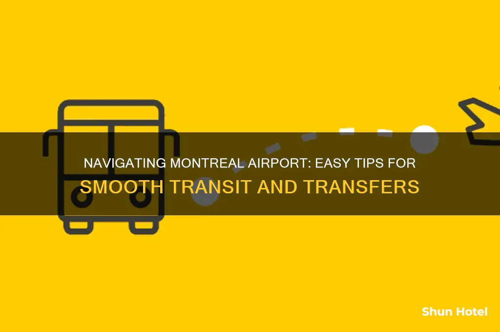 how to get around montreal airport