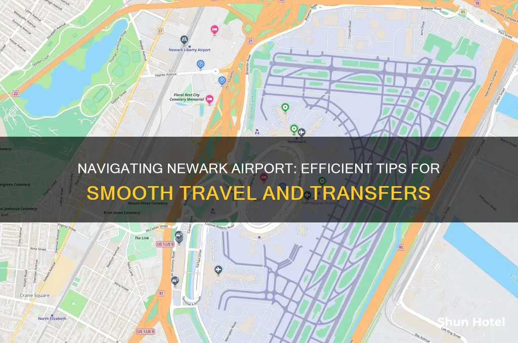 how to get around newark airport