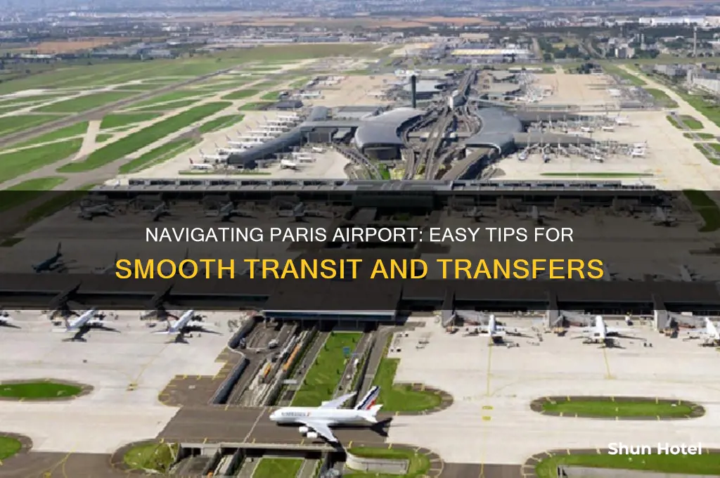 how to get around paris airport