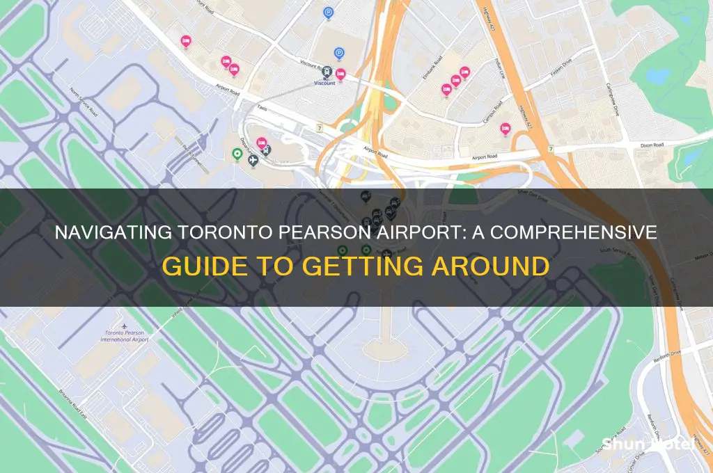 how to get around pearson airport