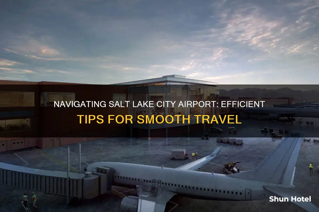 how to get around slc airport