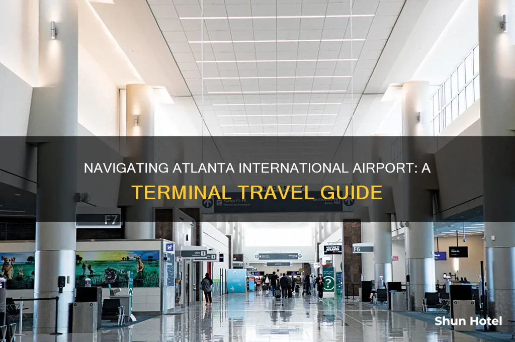 how to get around terminal in atlanta airport international