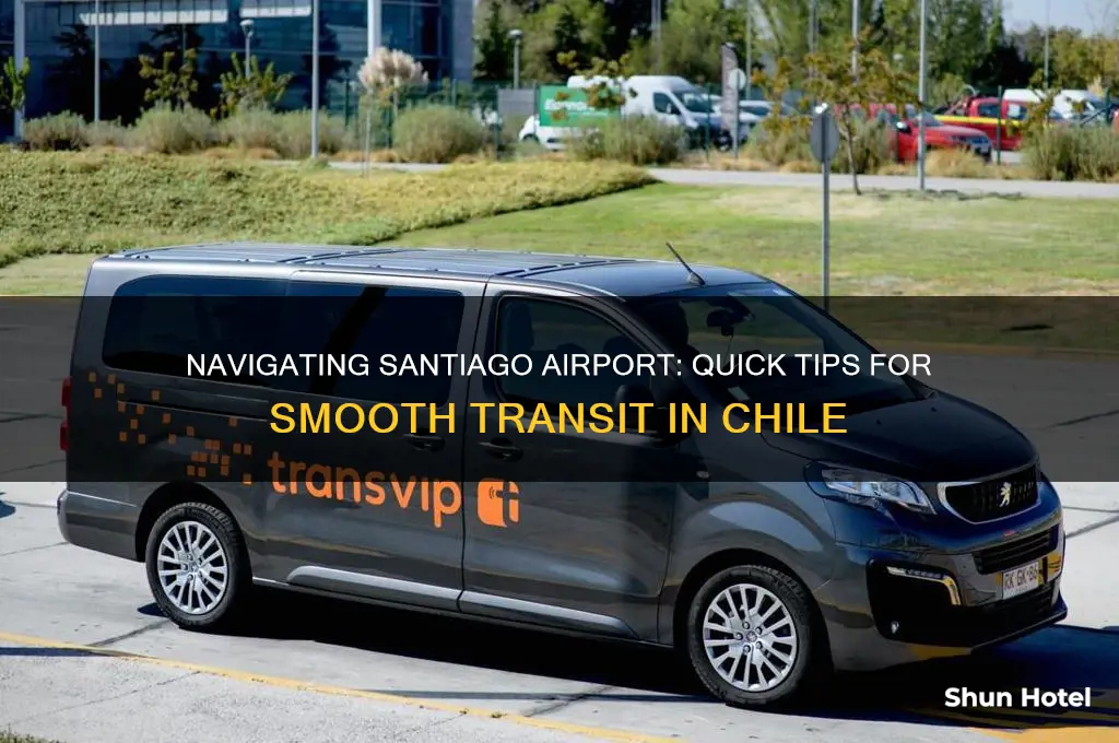 how to get around the airport in santiago chile