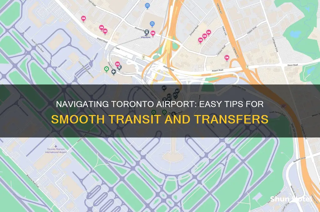 how to get around toronto airport