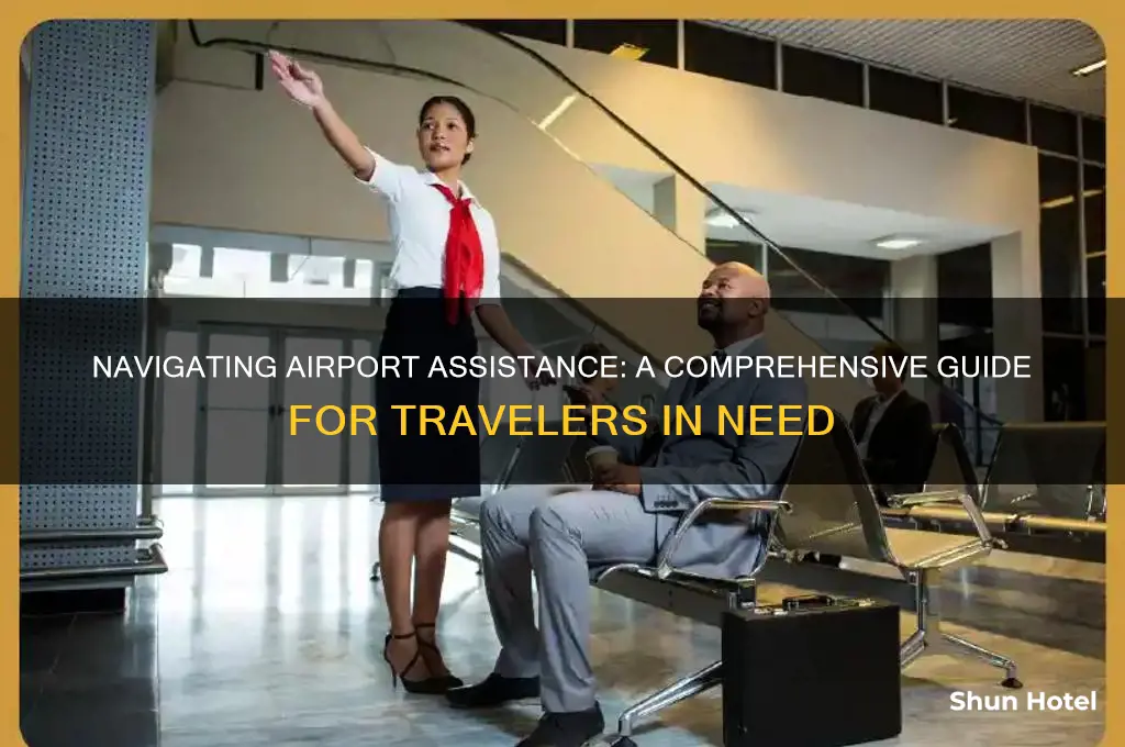 how to get assistance at airport