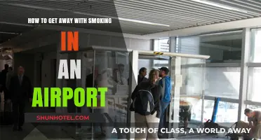 Sneaky Smoker's Guide: Avoiding Detection While Smoking in Airports