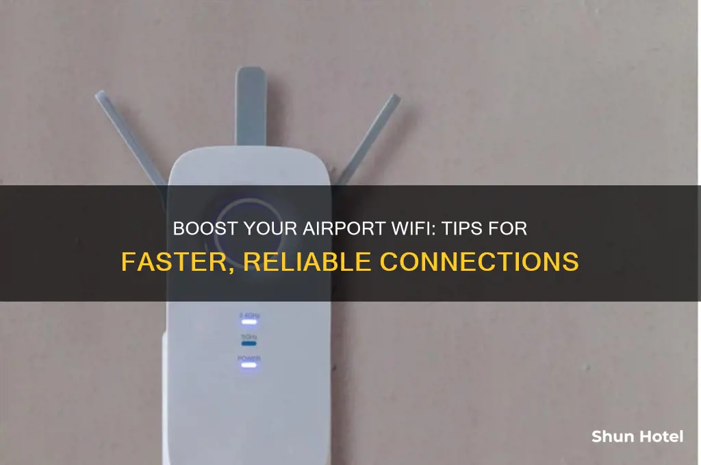 how to get better wifi in airport