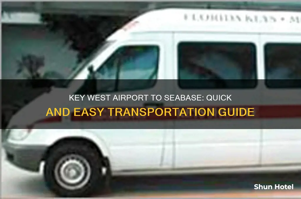 how to get between key west airport and seabase