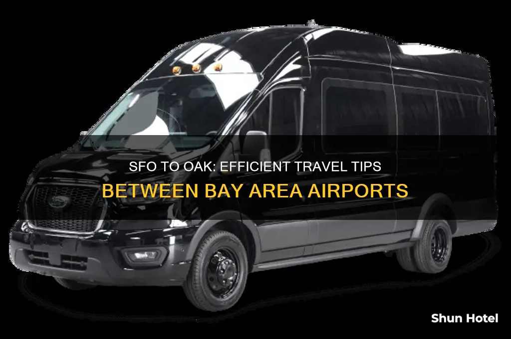 how to get between sfo and oak airports