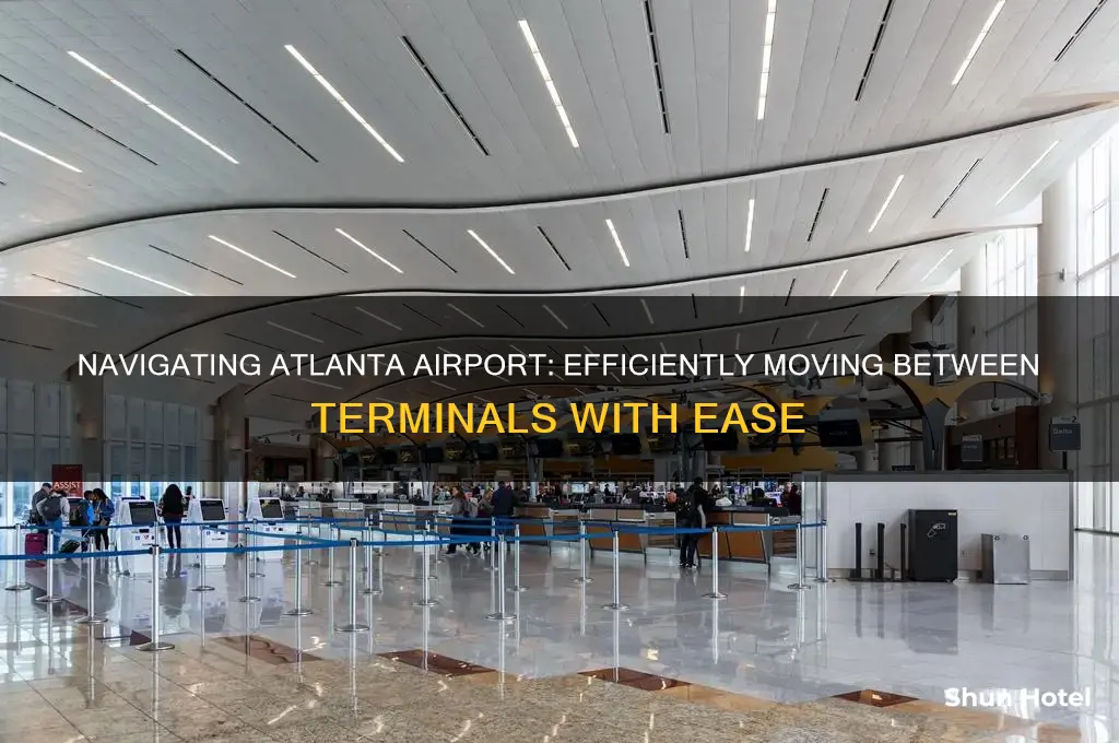 how to get between terminals at atlanta airport