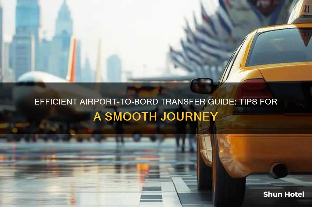 how to get bord from airport