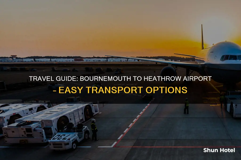 how to get bournemouth to heathrow airport