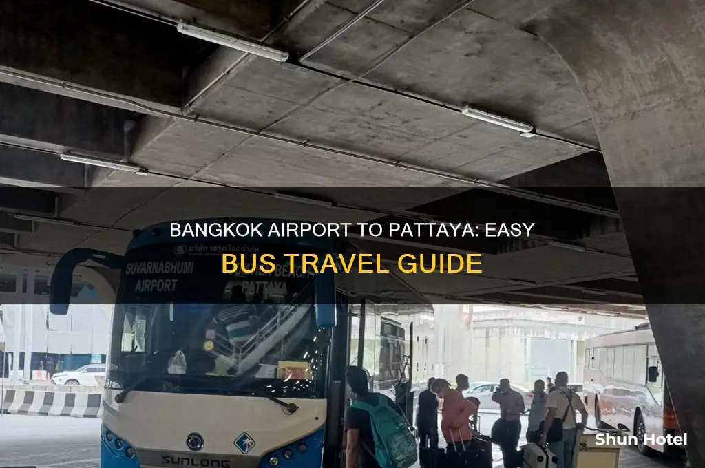 how to get bus from bangkok airport to pattaya
