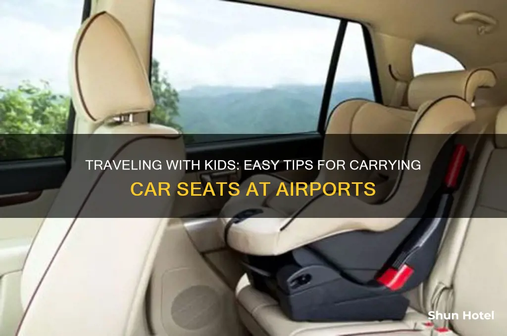 how to get car seat through airport