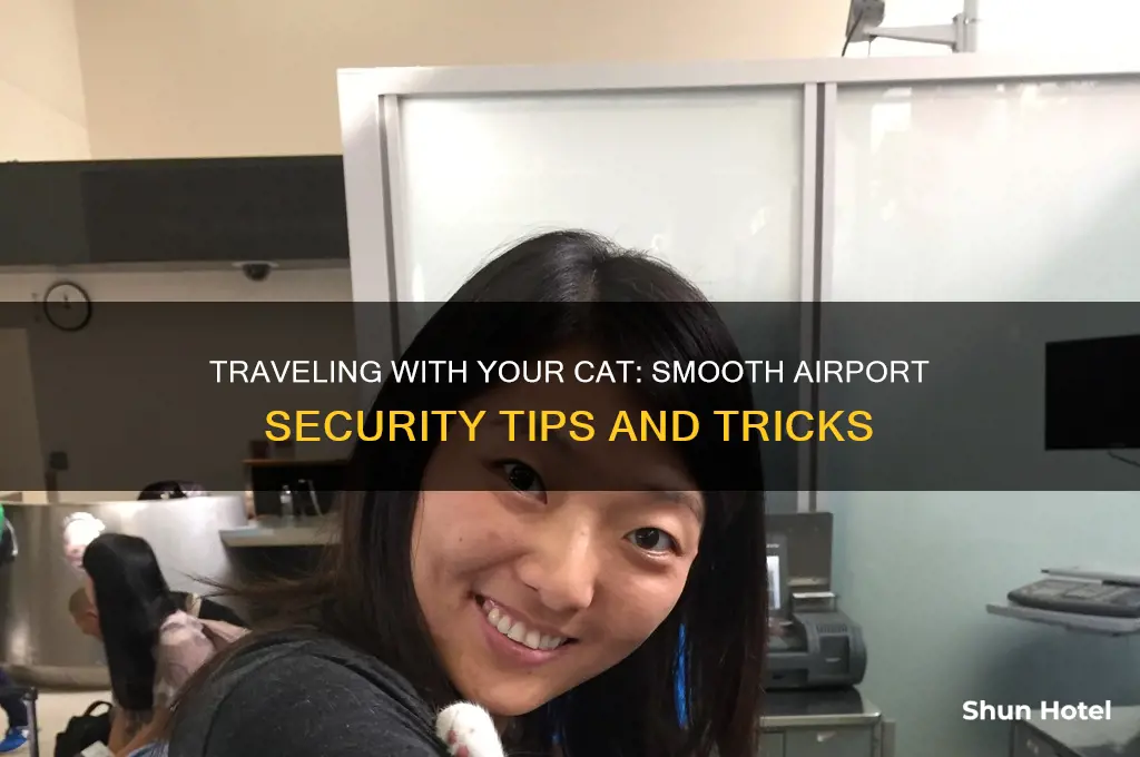 how to get cat through airport security