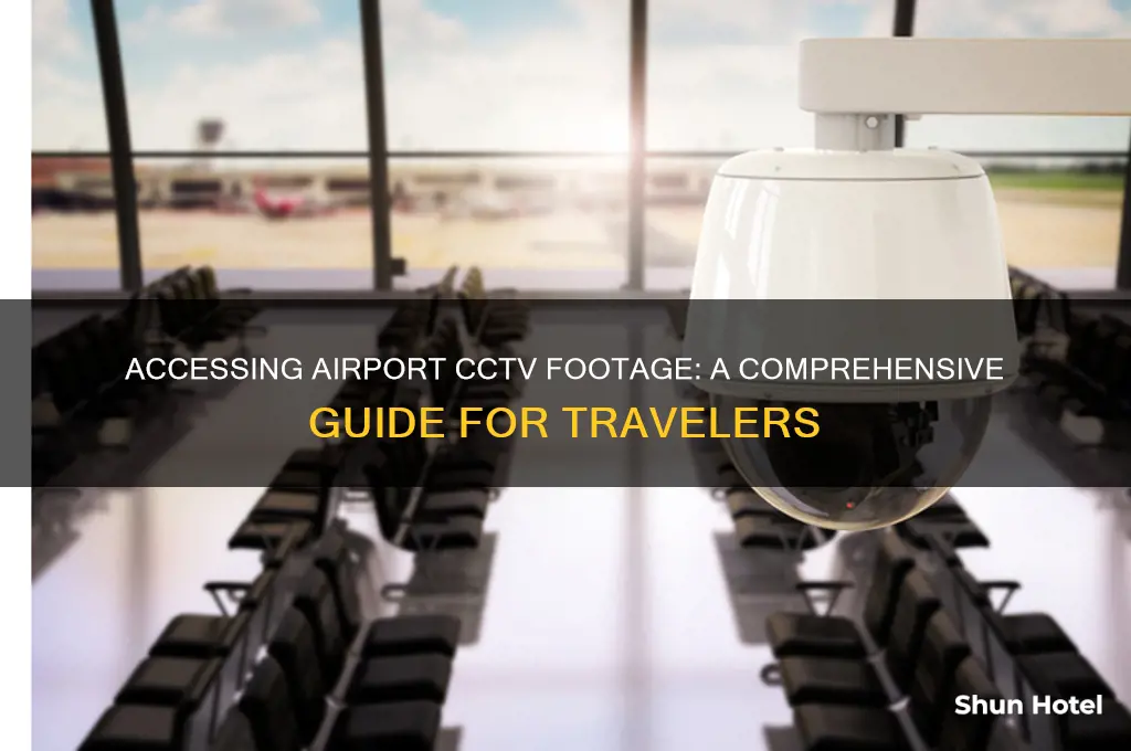 how to get cctv footage from airport