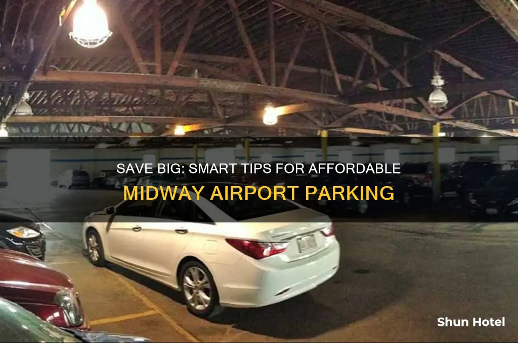 how to get cheap parking at midway airport