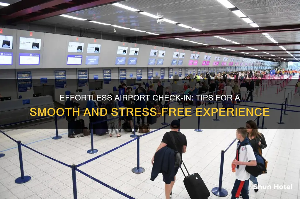 how to get checked in at airport