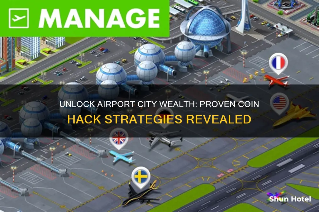 how to get coins in airport city hack