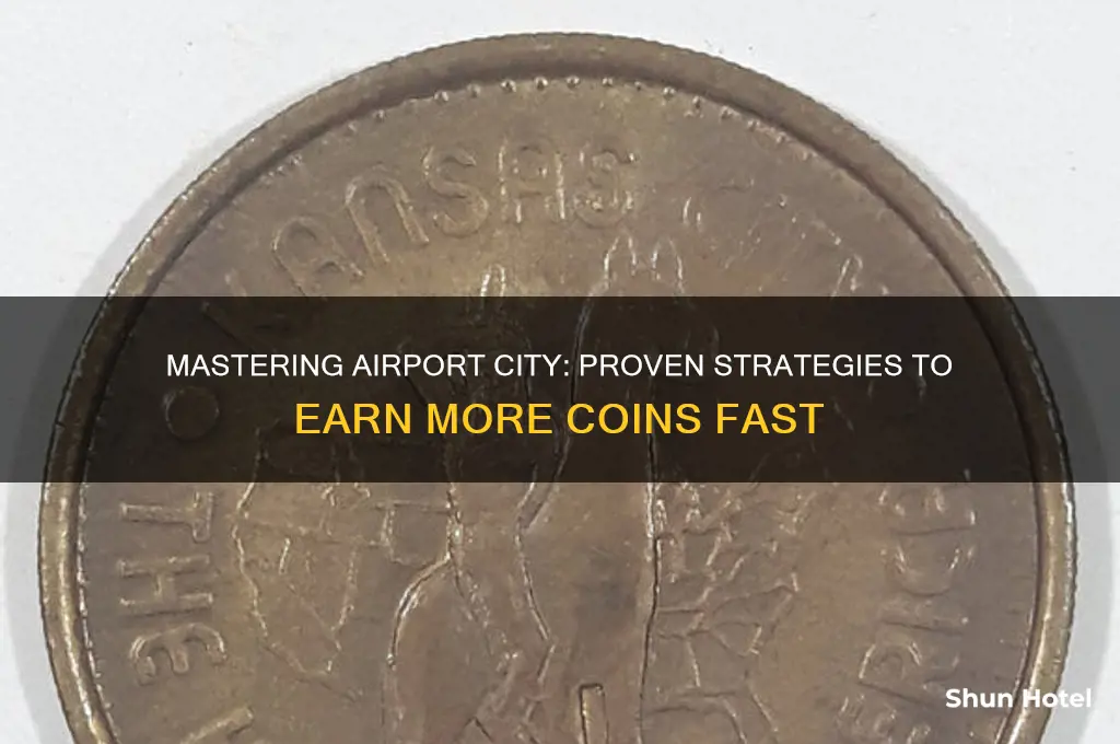 how to get coins in airport city