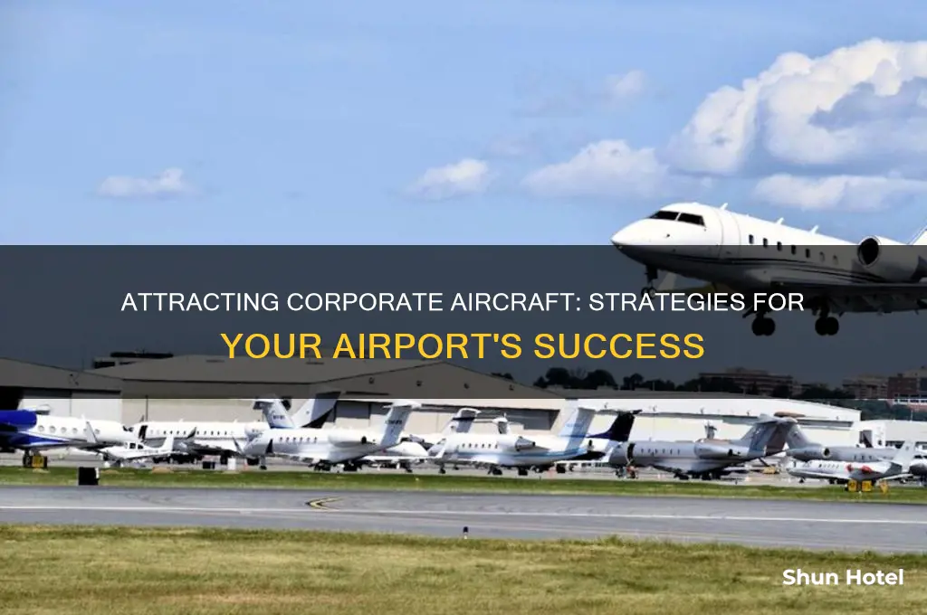 how to get corporate aircraft at our airport