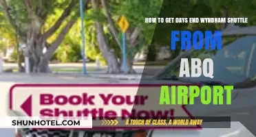 Easy Wyndham Shuttle Guide: ABQ Airport to Days End Wyndham