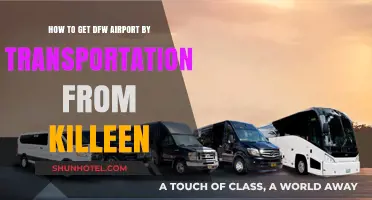 Easy Ways to Reach DFW Airport from Killeen via Public Transport