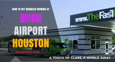 Accessible Travel: Securing Disabled Parking at Houston Bush Airport