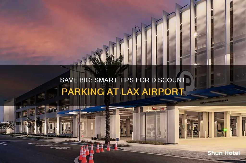 how to get discount parking in lax airport