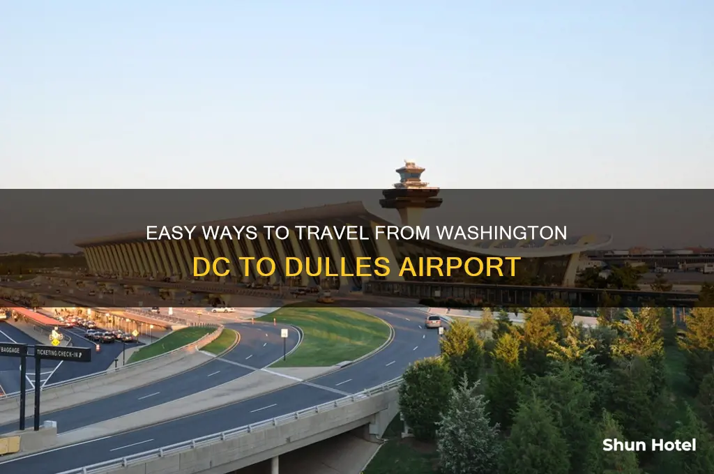 how to get dulles airport from washington dc