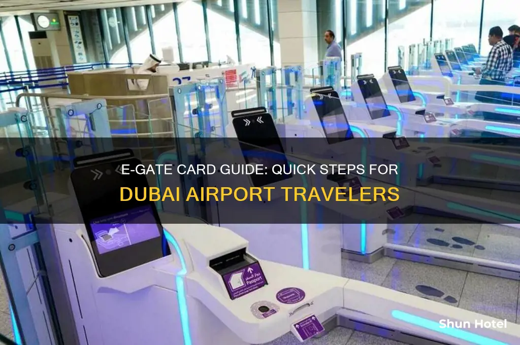 how to get e gate card in dubai airport