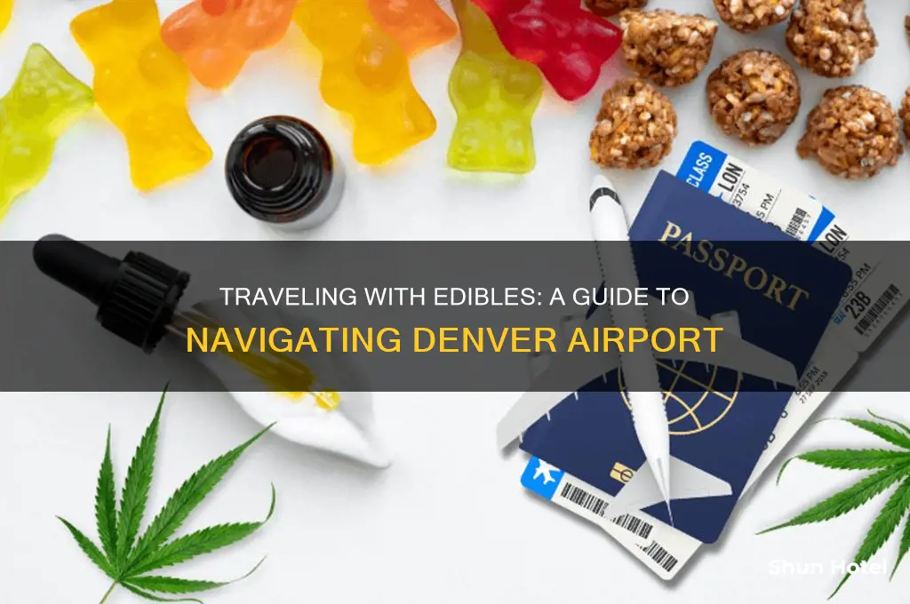 how to get edibles through denver airport