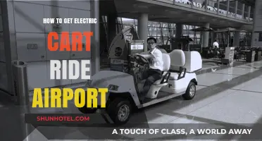 Effortless Airport Navigation: Tips for Securing an Electric Cart Ride
