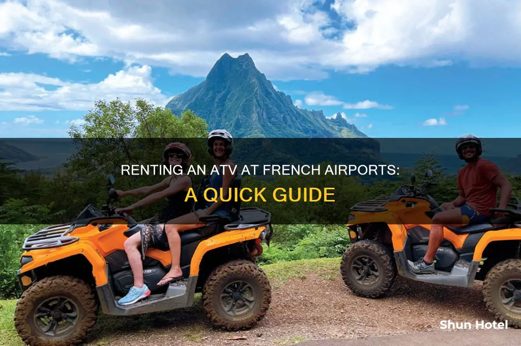 how to get france atv at the airport france