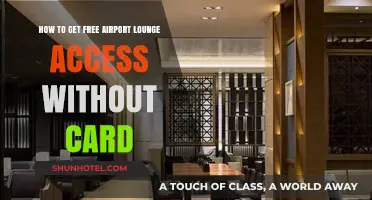 Unlock Free Airport Lounge Access: No Credit Card Required