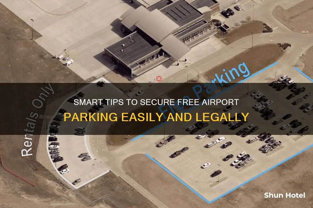 how to get free airport parking
