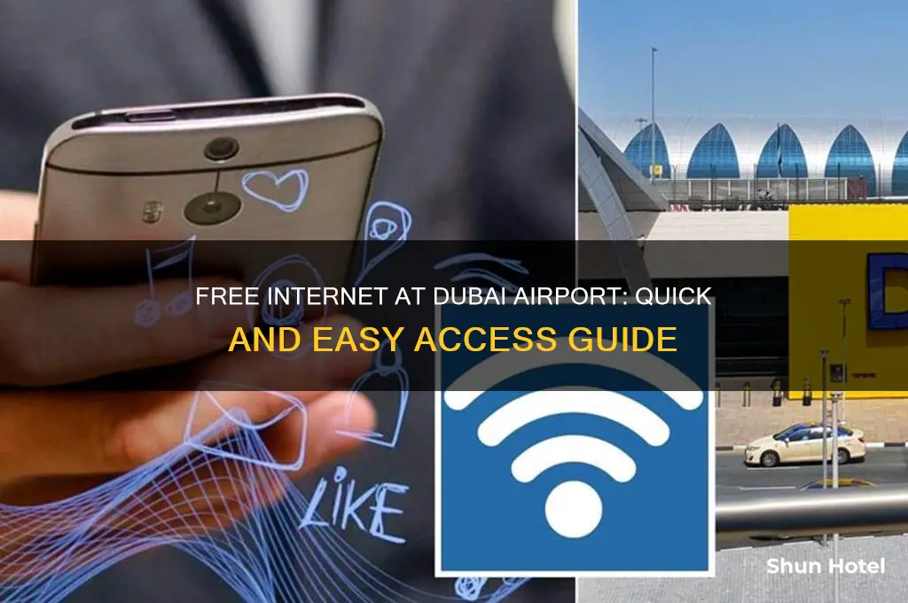 how to get free internet at dubai airport