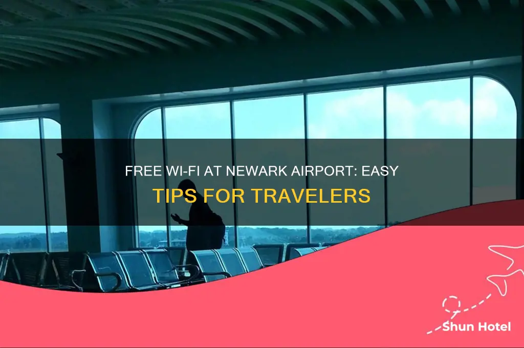 how to get free internet at newark airport